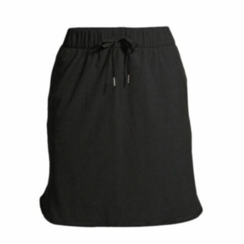 Athletic Works Skirt Under Short Black Plus Size XXL